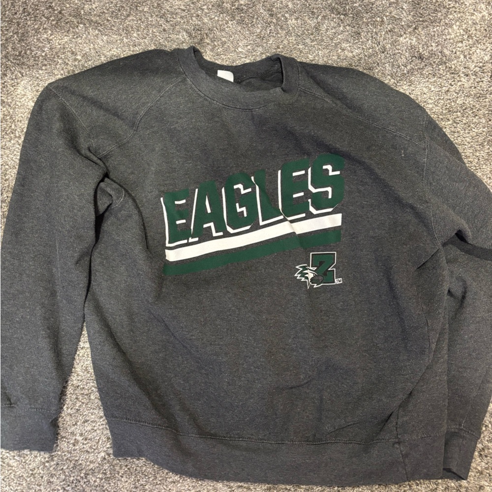 Eagles dark heathered grey sweatshirt